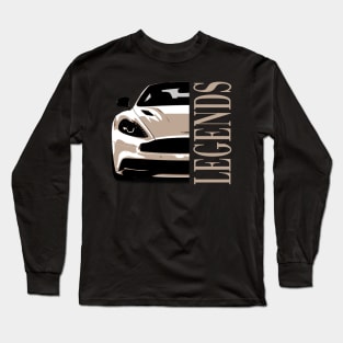 Aston Martin Vanquish Awesome Artwork Cars Form Long Sleeve T-Shirt